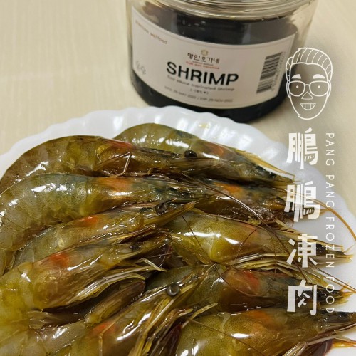 韓式醬油蝦 (500克/罐) - 海鮮