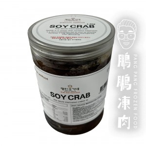 韓式醬油醃蟹 (1.2公斤/罐) - 海鮮