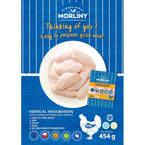 Morliny 波蘭雞中翼(454g/包) - 雞類